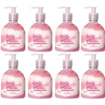 Kit 8 Cremes CANDY GIRL Mix Gel Virilha Morango Beijável Atc