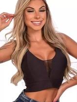 Kit 8 Cropped Cores e Modelos Variados