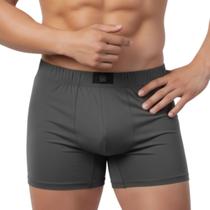 Kit 8 Cueca Boxer Adulto Microfibra Respirável Cós Rebatido Confort Empório Da Roupa