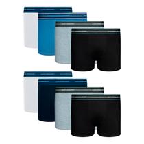 Kit 8 Cueca Boxer Box Lupo Infantil Kids Algodão Original