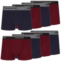 Kit 8 Cueca Boxer Box Selene Infantil Kids Algodão Original