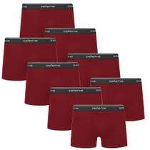 Kit 8 Cueca Selene Masculina Algodão Plus Size Boxer Box