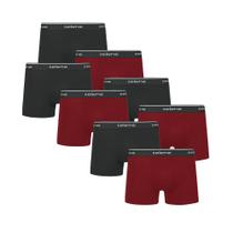 Kit 8 Cuecas Adulto Boxer Selene Box Algodão Cotton Masculina