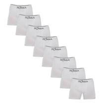 Kit 8 Cuecas Boxer Algodão Masculino Box Sem Costura Zorba