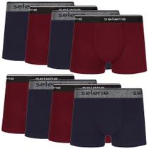 Kit 8 Cuecas Boxer Infantil Criança Box Algodão Selene Kit 8 Cuecas Boxer Infantil Criança Box Algodão Selene
