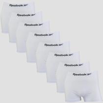 Kit 8 Cuecas Boxer Masculina Reebok Original Lisa Premium