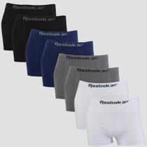 Kit 8 Cuecas Boxer Masculina Reebok Original Lisa Premium