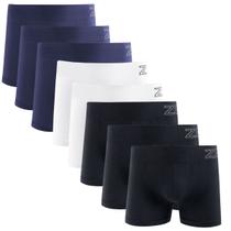 Kit 8 Cuecas Boxer Zee Rucci Microfibra Poliamida Sem Costura