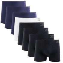 Kit 8 Cuecas Boxer Zee Rucci Microfibra Poliamida Sem Costura