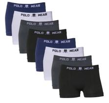 Kit 8 Cuecas Infantil Menino Boxer Microfibra Polo Wear