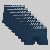 Kit 8 Cuecas Lupo Boxer Microfibra Sem Costura 00671