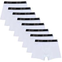 Kit 8 Cuecas Masculinas Boxer Cotton Basic Ecko Unltd Branco
