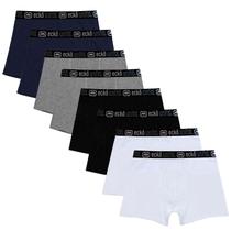 Kit 8 Cuecas Masculinas Boxer Cotton Basic Ecko Unltd Sortida