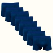 Kit 8 Cuecas Masculinas Boxer Cotton Basic Wilson Azul Kit 8 Cuecas Masculinas Boxer Cotton Basic Wilson Azul