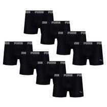 Kit 8 Cuecas Microfibra Boxer Box Modelo Sem Costura Masculina Adulta