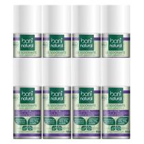 Kit 8 Desodorante Boni Natural Roll-On Natural Coco E Magnésio Vegano Lavanda 24Hrs Proteção 55ml