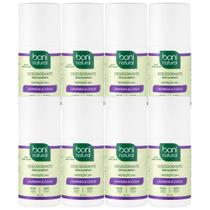 Kit 8 Desodorante Boni Natural Roll-On Natural Coco E Magnésio Vegano Lavanda 24Hrs Proteção 55ml Kit 8 Desodorante Boni Natural Roll-On Natural Coco E Magnésio Vegano Lavanda 24Hrs Proteção 55ml