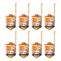 Kit 8 Difusores Aromatizantes de Ambiente 250ml Tropical Aromas