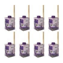 Kit 8 Difusores Aromatizantes de Ambiente 250ml Tropical Aromas