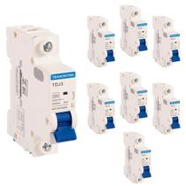 Kit 8 Disjuntor 63A Unipolar Tramontina TDJ3 Curva C 3kA Kit 8 Disjuntor 63A Unipolar Tramontina TDJ3 Curva C 3kA