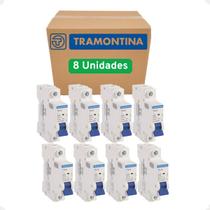 Kit 8 Disjuntor Monopolar 16a Din 3ka Curva C Tramontina TDJ3 Curva C Kit 8 Disjuntor Monopolar 16a Din 3ka Curva C Tramontina TDJ3 Curva C