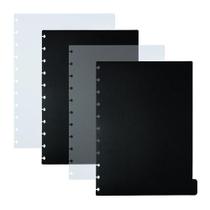 Kit 8 Divisorias Caderno De Discos Grande 11 Furos Basica