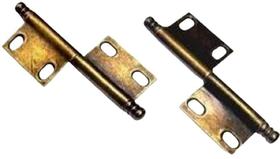 Kit 8 Dobradiças Colonial Para Moveis Ouro Velho Dr 230