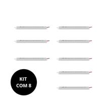 Kit 8 Driver Slim 5A Entrada Bivolt Saída 12V 60W IP20 Gaya