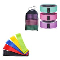 Kit 8 Elásticos Faixas Mini Band Para Exercícios Fitness Kit 8 Elásticos Faixas Mini Band Para Exercícios Fitness