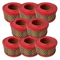 Kit 8 Elementos Filtro De Ar Compressor Psv 20 40 60 Pés