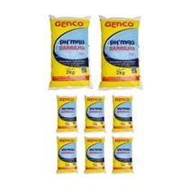 Kit 8 Elevador De Ph Granulado Barrilha 2kg - Genco