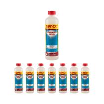 Kit 8 Elevador De Ph P Piscinas Ph Mais Liquido 1L Genco