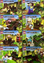 Kit 8 em 1 Lego Minecraft My World- 359 peças - MG1132