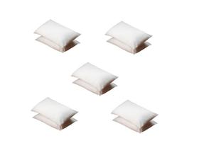 Kit 8 Enchimentos Refil Almofada 50X30 Fibra Siliconada 300G Kit 8 Enchimentos Refil Almofada 50X30 Fibra Siliconada 300G