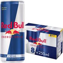 Kit 8 Energético Red Bull Energy Drink 250ml Cada