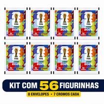 Kit 8 Envelopes de Figurinha da Copa do Mundo 2026 Oficial (56 figurinhas) Panini Kit 8 Envelopes de Figurinha da Copa do Mundo 2026 Oficial (56 figurinhas) Panini