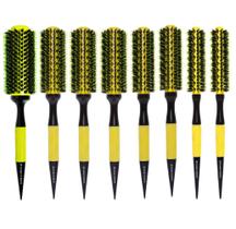 Kit 8 escova yellow ceramic profissional marco boni gg/g/m/p