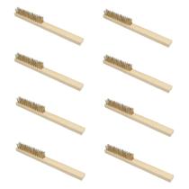 Kit 8 Escovas de Aço Manuais com Cabo Compel Limpeza Pesada Ferrugem Solda Construção Profissional Kit 8 Escovas de Aço Manuais com Cabo Compel Limpeza Pesada Ferrugem Solda Construção Profissional