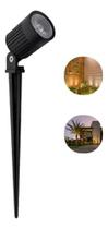 Kit 8 Espeto Jardim Refletor 6w 2700k Interlight 3026 Bivolt