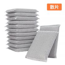 Kit 8 Esponja Bucha De Cozinha Anti Risco Multiuso Prata