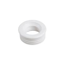 Kit 8 Espude Plástico Sanfonado Branco 40mm - Plasbohn