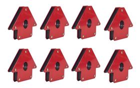 Kit 8 Esquadro Magnético Para Solda - 35kg - Galzer