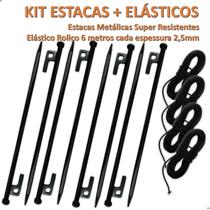 KIT 8 ESTACAS (MOD101326) + 4 Elásticos para varetas