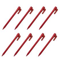Kit 8 Estacas PEQUENA 14,5CM P/ Barraca Quadra Areia Camping Gramado Gazebo Beach Tenis Guarda-sol - Save Shop Kit 8 Estacas PEQUENA 14,5CM P/ Barraca Quadra Areia Camping Gramado Gazebo Beach Tenis Guarda-sol - Save Shop