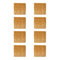 Kit 8 Esteiras Bambu Barriga 1x1m Forro Natural Trama Dupla Pergolado Teto Parede Decorativa Kit 8 Esteiras Bambu Barriga 1x1m Forro Natural Trama Dupla Pergolado Teto Parede Decorativa