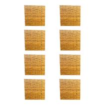 Kit 8 Esteiras Bambu Casca 1x1m Forro Natural Trama Dupla Pergolado Teto Parede Decorativa Kit 8 Esteiras Bambu Casca 1x1m Forro Natural Trama Dupla Pergolado Teto Parede Decorativa