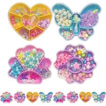 Kit 8 Estojo Miçangas Bijus Lembrança Festa Sacola Surpresa Kit 8 Estojo Miçangas Bijus Lembrança Festa Sacola Surpresa