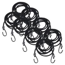 Kit 8 Extensor Corda Elástico 1,5M Gancho de Ferro Amarrar Carga Bagageiro Moto Lona Camping Kit 8 Extensor Corda Elástico 1,5M Gancho de Ferro Amarrar Carga Bagageiro Moto Lona Camping