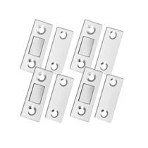 Kit 8 Fecho Magnético Niquelado De Parafusar E Colar