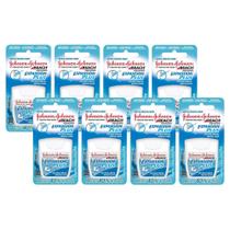 Kit 8 Fios Dentais J&J Reach Expansion Plus Regular 50m